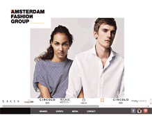 Tablet Screenshot of amsterdamfashiongroup.nl